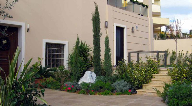 Garden design at Pikermi, Athens