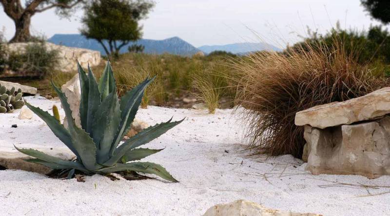 Garden design at Meganisi island, Lefkada