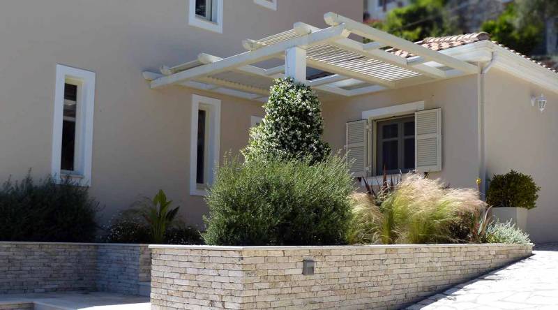 Landscape design at Nidri, Lefkada